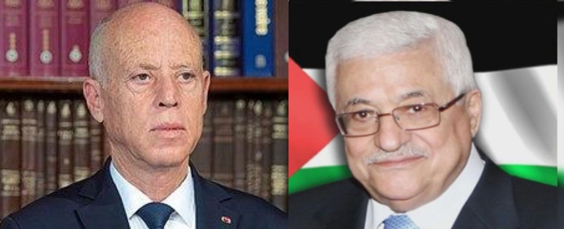 الرئيس محمود عباس يتبادل التهاني بعيد الأضحى مع الرئيس التونسي قيس سعيّد